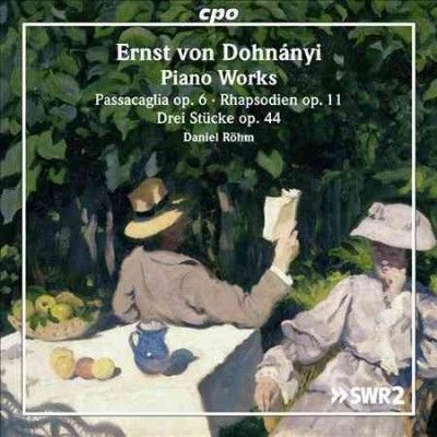 Daniel Rohm - Von Dohnanyi: Piano Works (CD)