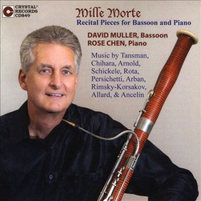 David Muller - Recital Pieces For Bassoon And Piano (CD)