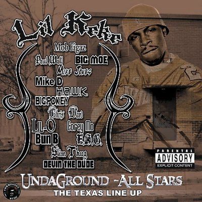 Lil Keke - Undaground All Stars: Texas Lineup (CD)