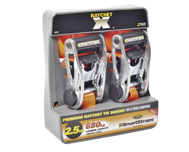 Smartstraps Tie Down Ratchet X - Orange 4.2m