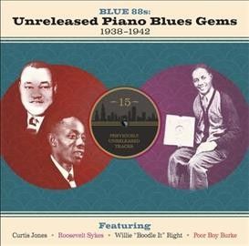 Various - Blue 88s: Unreleased Piano Blues Gems (Vinyl)