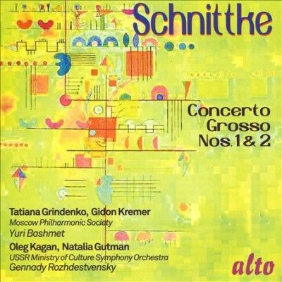 Alfred Schnittke - Concerto Grosso Nos 1 &amp; 2 (CD)