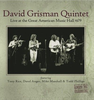 David Grisman - Live At The Great American Music Hall (CD)