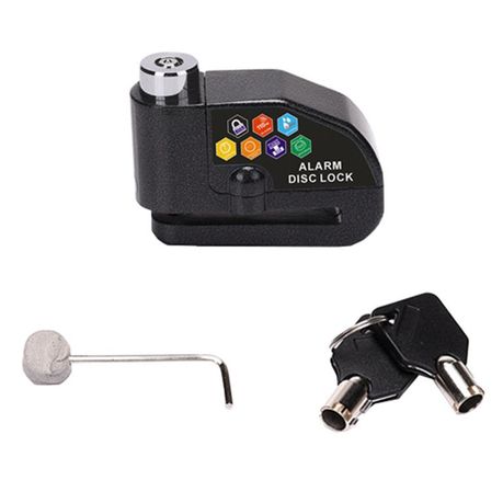 Alarm Disc Lock for Bicycle & Motorcycle, Shop Today. Get it Tomorrow!