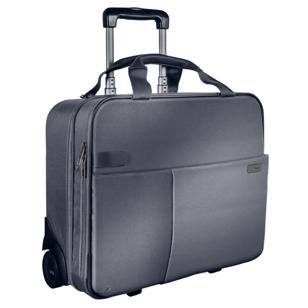 Leitz Complete Smart Traveler Carry-On Trolley Bag - Silver