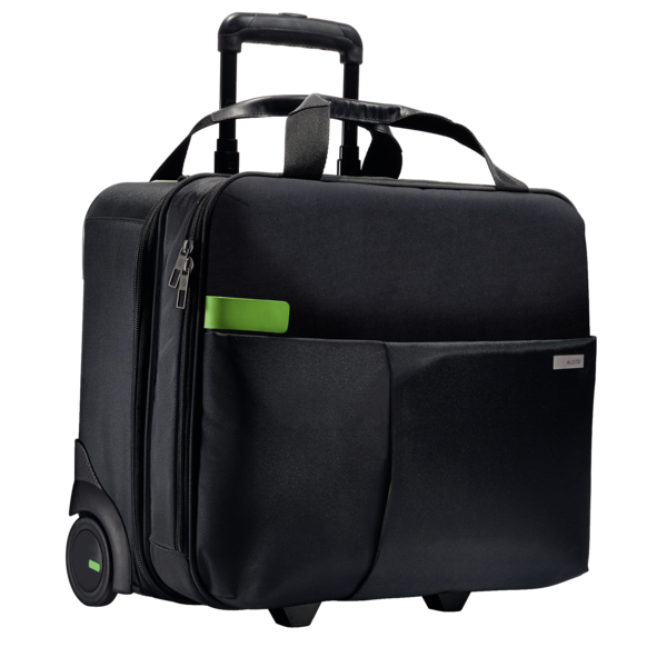 Leitz Complete Smart Traveler Carry-On Trolley Bag - Black