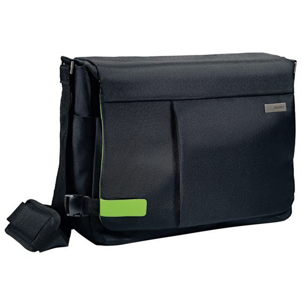 Leitz Complete Smart Traveler Messenger Bag - Black