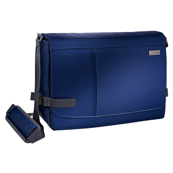 Leitz Complete Smart Traveler Messenger Bag - Titanium Blue