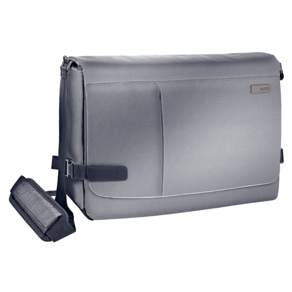 Leitz Complete Smart Traveler Messenger Bag - Silver