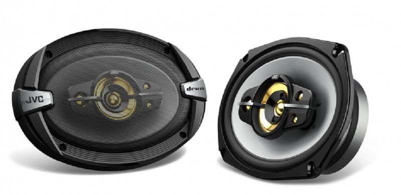 JVC drvn Series CS-DR695HP 6 X 9 Inch 800 Watt 5-Way Coaxial Car Speaker