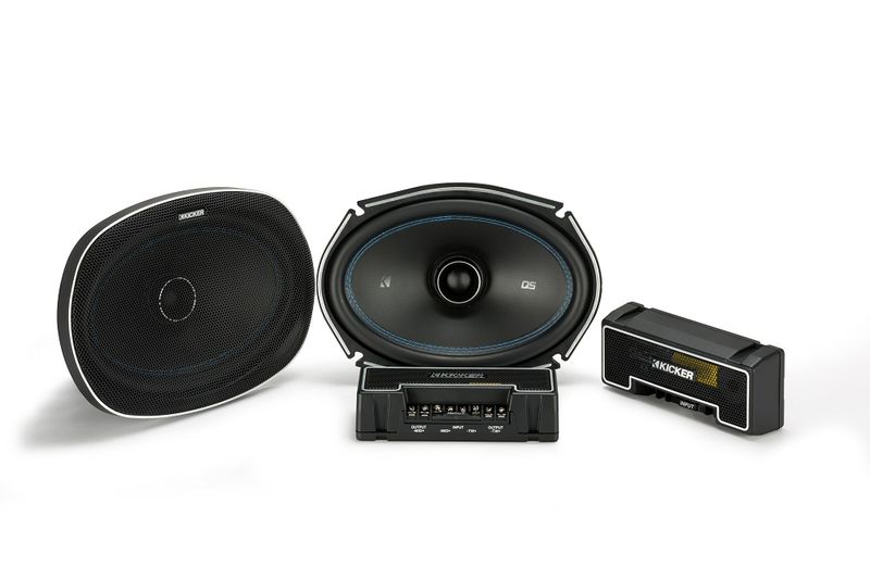 Kicker - QSC69 6 x 9 Inch Coaxial Speakers - 4 Ohms