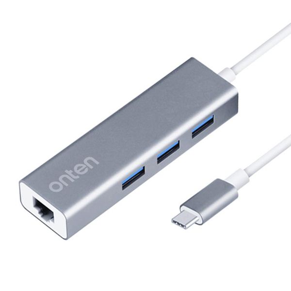 USB Type-C Gigabit Ethernet &amp; Hub Adapter