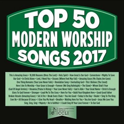 Maranatha Music - Top 50 Modern Worship Songs 2017 (CD)