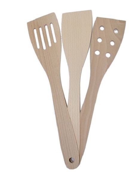EHK - Wooden Spatula - Set of 3