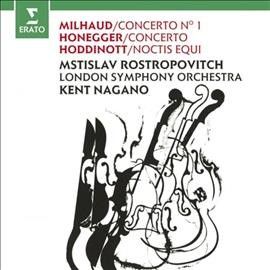 Mstisl Rostropovich - Milhaud: Cello Cto No 1 Honegger Cello (CD)