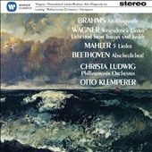 Christa Ludwig - Brahms: Alt Rhapsodie/wagner Wesendonc (CD)