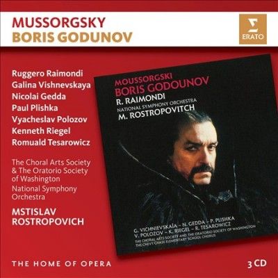 Mstisl Rostropovich - Mussorgsky: Boris Godunov (CD)