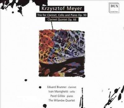 Eduard Brunner - Meyer: Trio For Clarinet Cello &amp; Piano (CD)
