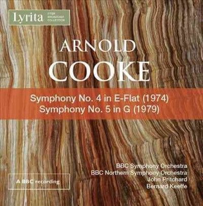 Arnold Cooke: Symphony No. 4 in E-flat/Symphony No. 5 in G (CD / Album)