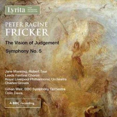 Peter Racine Fricker: The Vision of Judgement/Symphony No. 5 (CD / Album)