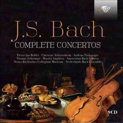 J.S. Bach: Complete Concertos (CD / Box Set)