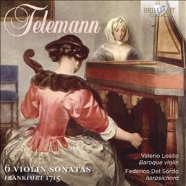 Valerio Losito - Telemann: Violin Sonatas (CD)