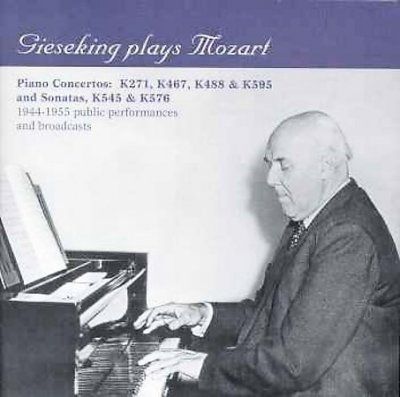 Walter Gieseking - Gieseking Plays Mozart (CD)