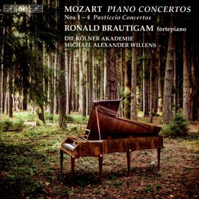 Mozart: Piano Concertos Nos 1-4 Pasticcio Concertos (SACD / Hybrid)