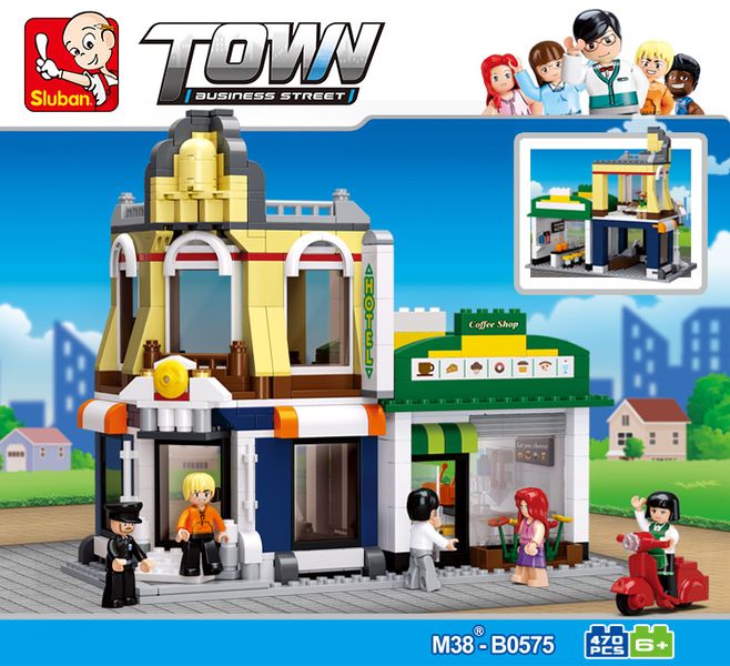 Sluban Town Cafe &amp; Hotel - 470 Piece