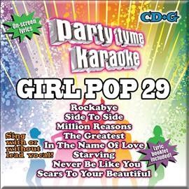 Various - Party Tyme Karaoke: Girl Pop 29 (CD)