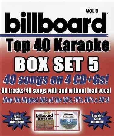 Party Tyme Karaoke - Billboard Top 40 Karaoke Box Set V5 (CD)