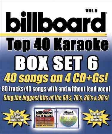 Party Tyme Karaoke - Billboard Top 40 Karaoke Box Set V6 (CD)