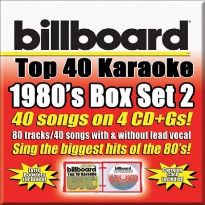 Various - Billboard 1980's Top 40 Karaoke Box S (CD)