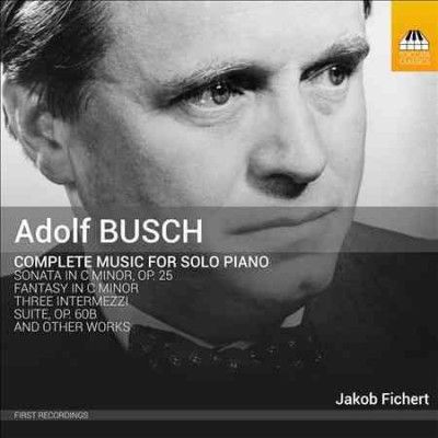 Adolf Busch: Complete Music for Solo Piano (CD / Album)