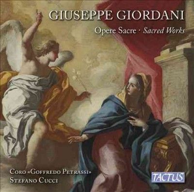 Giuseppe Giordani: Opere Sacre (CD / Album)
