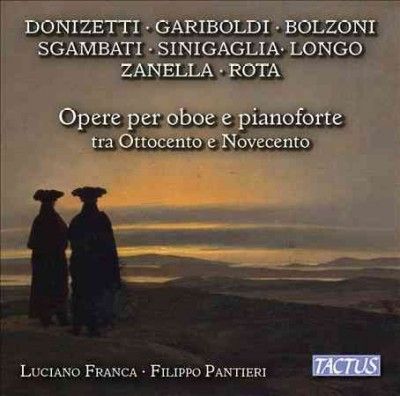 Opere Per Oboe E Pianoforte Tra Ottocento E Novecento (CD / Album)