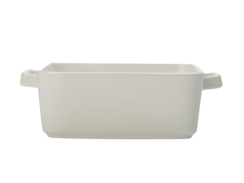 Maxwell &amp; Williams - 19 x 7.5cm Epicurious Square Baker - White