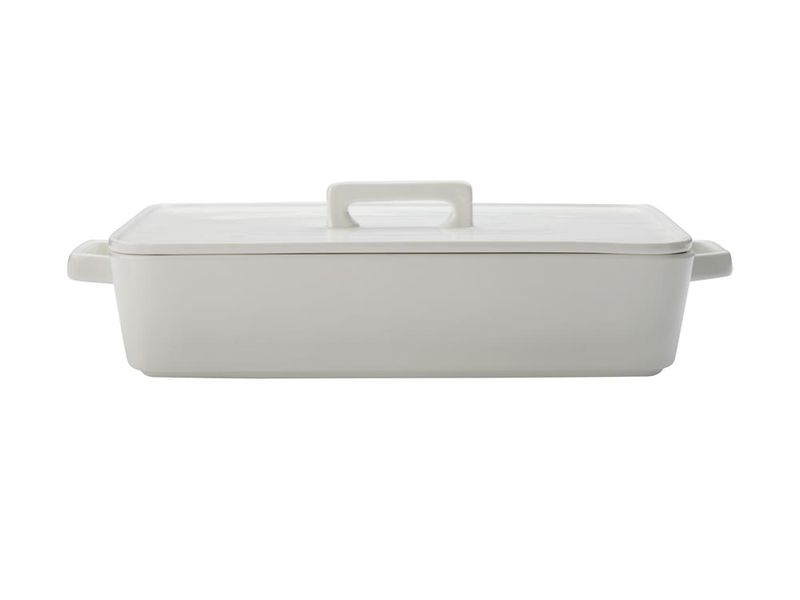 Maxwell &amp; Williams - Epicurious Rectangle Baker with Lid - White