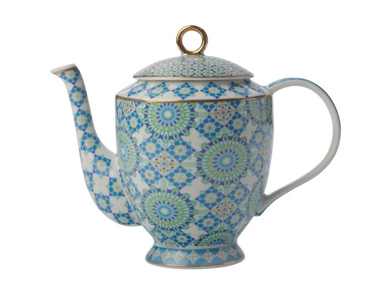 Maxwell &amp; Williams - 1 Litre Teas and C'S Isfara Tea Pot - Bukhara Blue