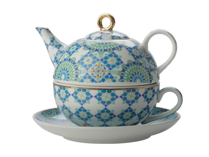 Maxwell &amp; Williams - 300ml Teas and C'S Isfara T4One - Bukhara Blue