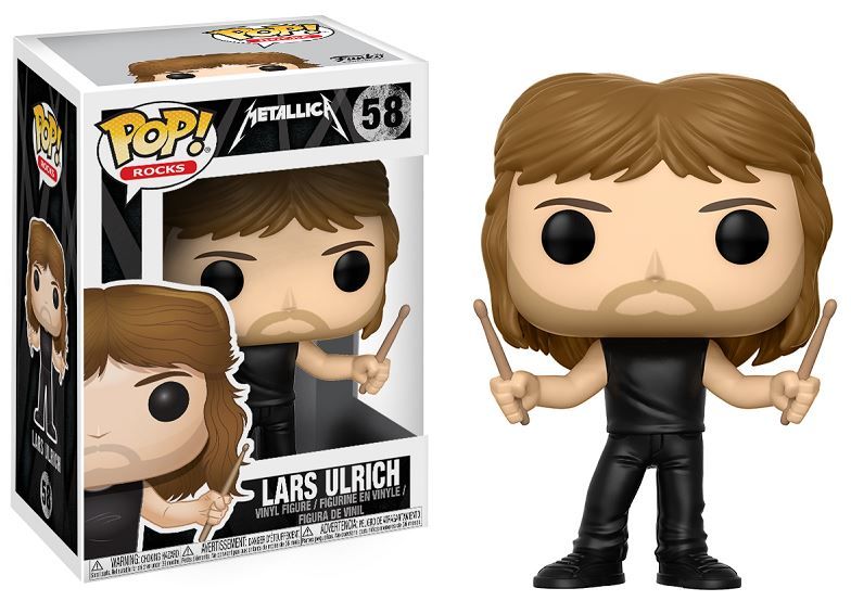 Funko Pop! Rocks Metallica - Lars Ulrich