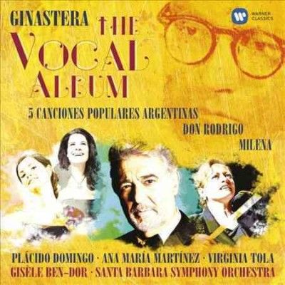 Placido Domingo - Ginastera: 5 Argentine Songs Milena Ca (CD)