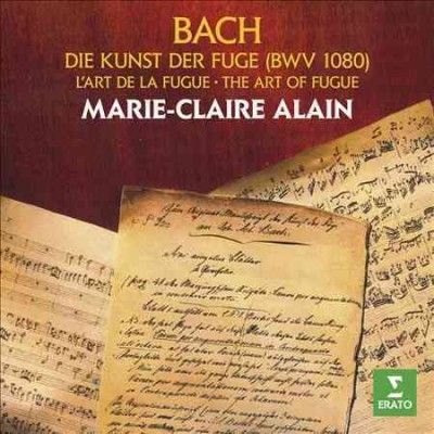 Marie - Claire Alain - Bach: Die Kunst Der Fuge (CD)