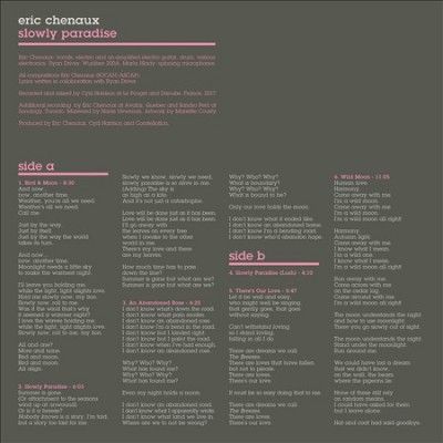 Eric Chenaux - Slowly Paradise (Vinyl)