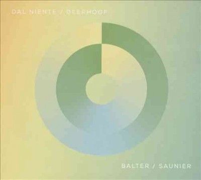 Ensemble Dal Niente - Balter/saunier (CD)