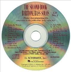 Various - Second Book Of Baritone/bass Solos (CD)