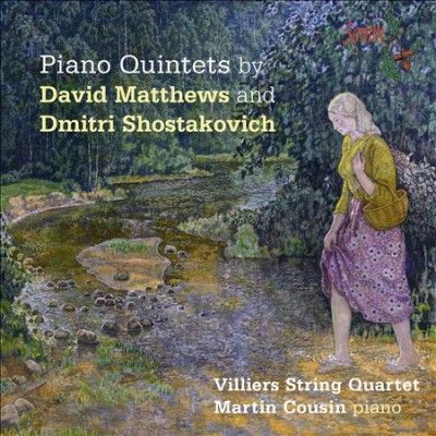 Villiers String Quar - Matthews/shostakovich: Piano Qits (CD)