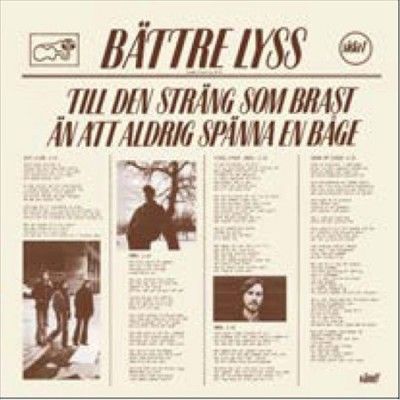Till Den Strang Som Brast an Att Aldrig Spanna En (CD / Album)