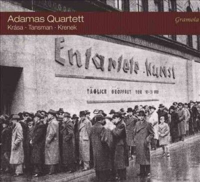 Adamas Quartett: Krása/Tansman/Krenek (CD / Album)