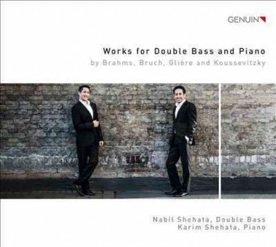 Works for Double Bass and Piano By Brahms, Bruch, Glière... (CD / Album)